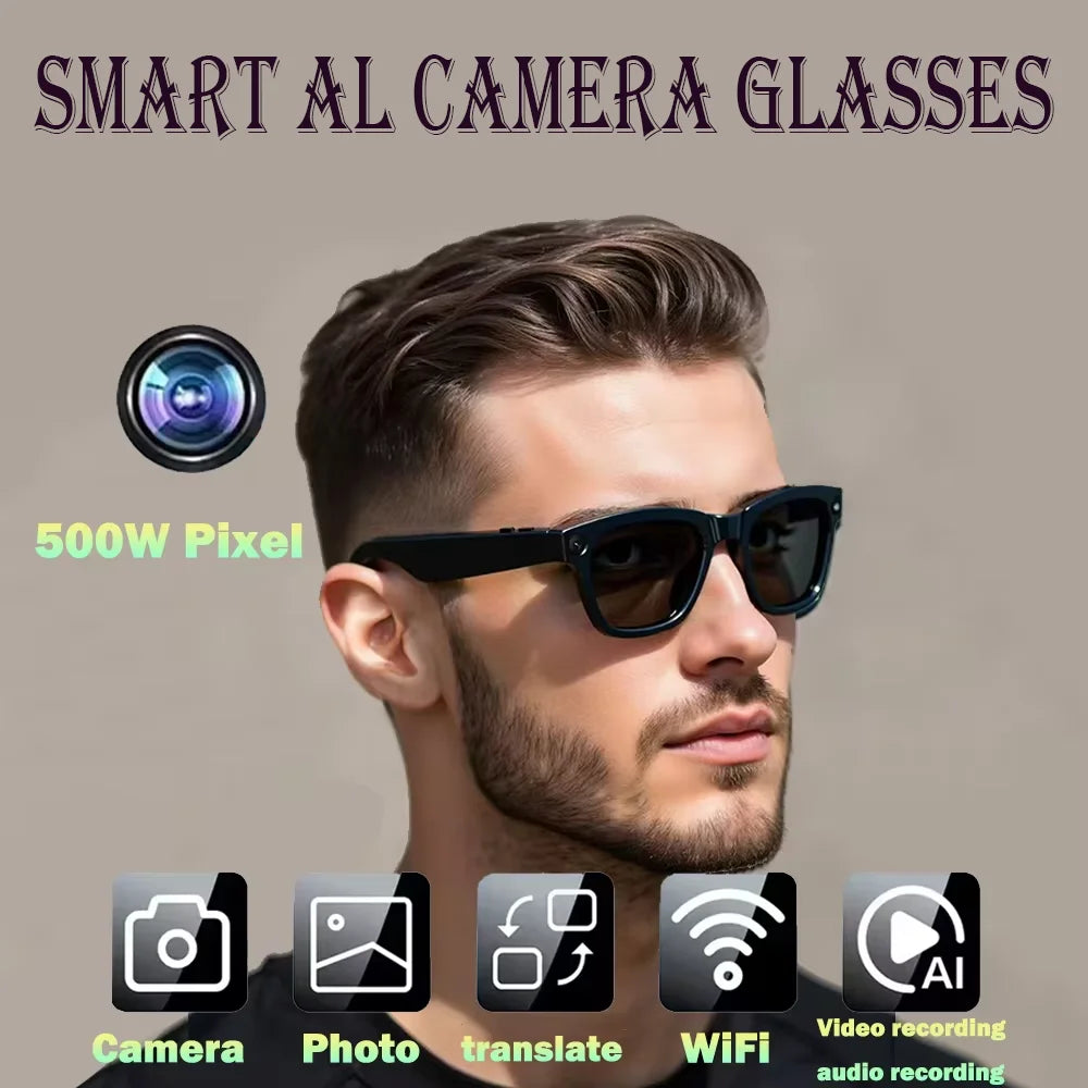 AI Smart Bluetooth Sunglasses