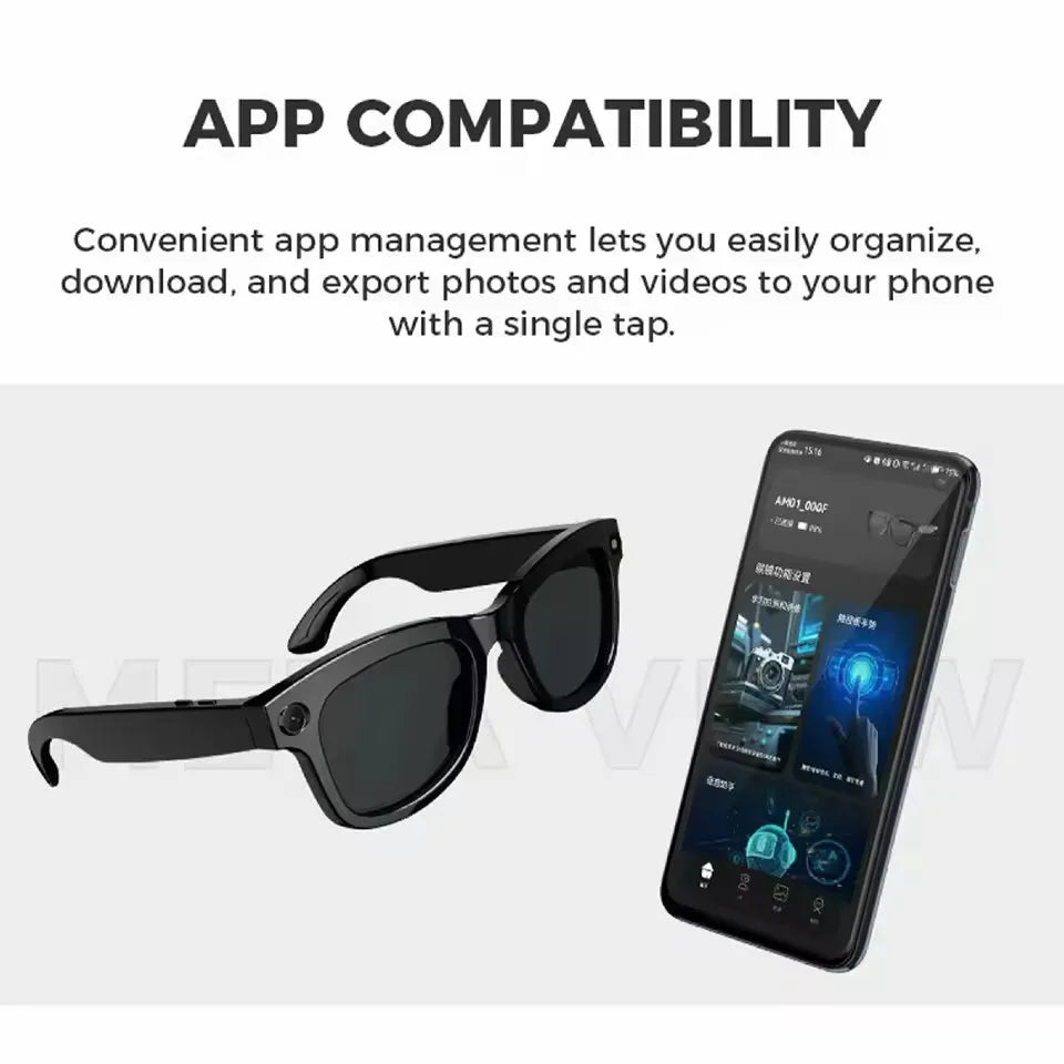 AI Smart Bluetooth Sunglasses